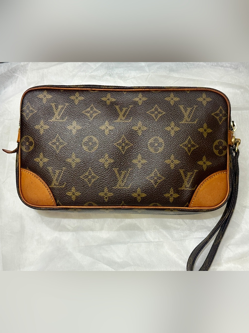 Vintage Louis Vuitton Marly Dragonne wristlet/clutch - Picture 2 of 14